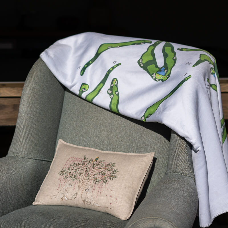 Blanket Custom Map by Golf Daddy