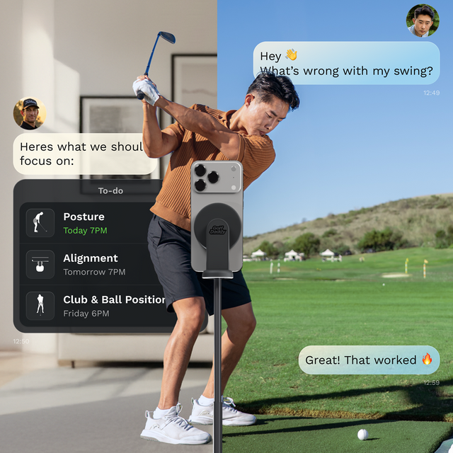 In-App PGA Coaching Lesson