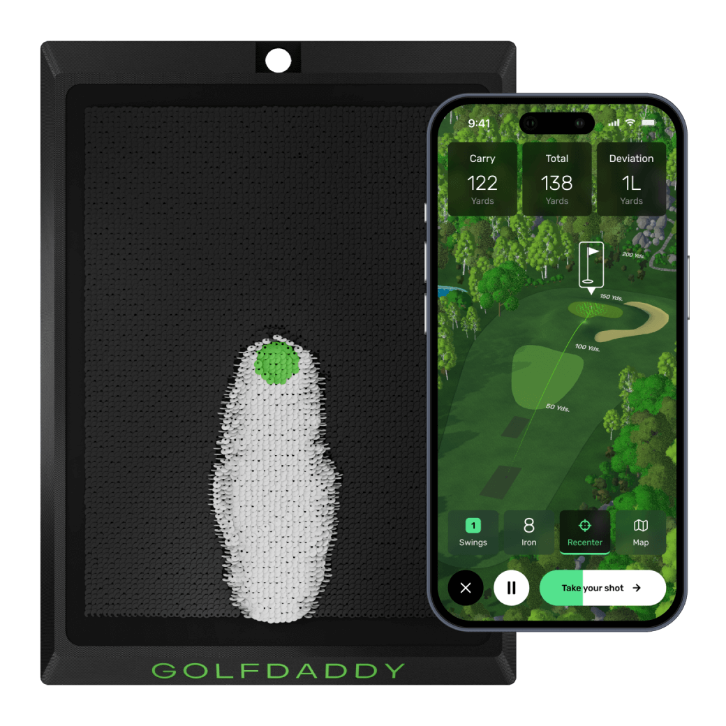 Golf Daddy Golf Simulator in action
